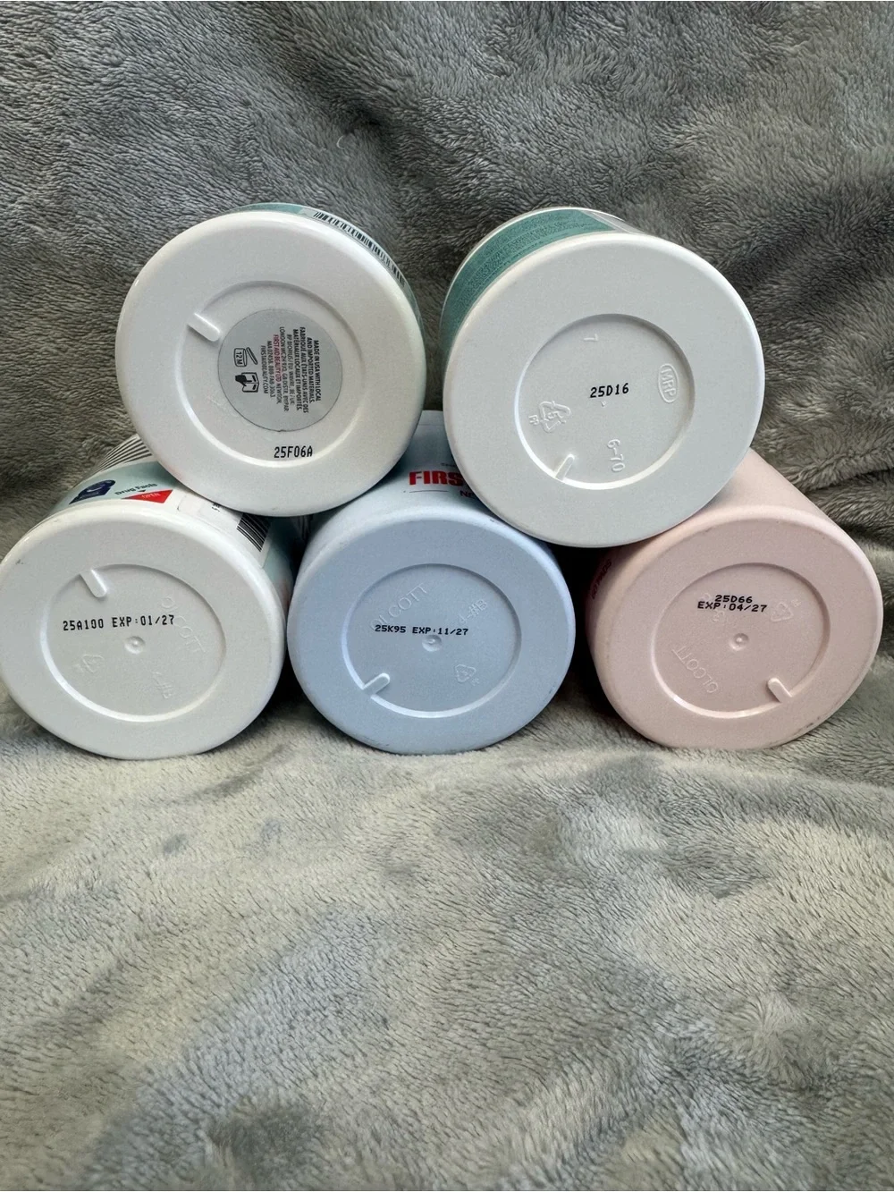 First Aid Beauty Ultra Repair Cream, Facial Radiance Pads, Acne Clearing Pads